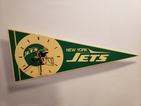 New York Jets 1988 P and K Clock Cover