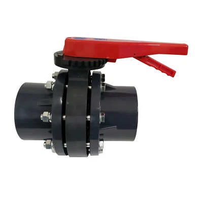 Butterfly Valve Kit - ERA Sch 80 PVC 8", With Flanges and Hardware - Image 1 of 4