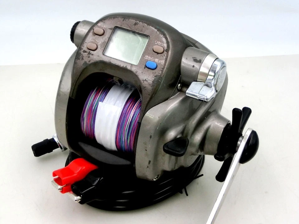 Daiwa TANACOM Fuerte S600W Big-Game Eléctrico Carrete 12V Con Inglés Manual Good - Imagen 1 de 4