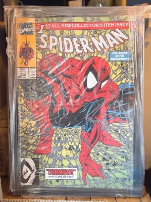 Spiderman Torment - Signed Stan Lee Boxed Canvas - 113/195 - Image 1 of 4