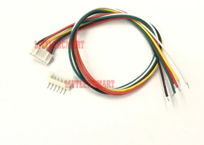 6-Pin JST-PH 2.0mm Male Female Connector Housing 30cm wire Right Angle PCB 30Set - Image 1 of 4