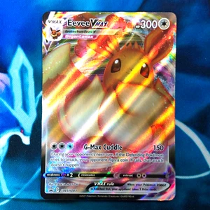 Eevee VMAX - SWSH087 - Full Art Ultra Rare Black Star Promo - Pokemon Card - NM - Picture 1 of 4