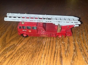 Vintage Matchbox - King Size - #K-15 MERRYWEATHER FIRE ENGINE - Picture 1 of 6