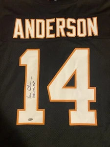 KEN ANDERSON AUTOGRAPH AUTO SIGNED JERSEY CINCINNATI BENGALS TRISTAR AUTHENTIC - Picture 1 of 3
