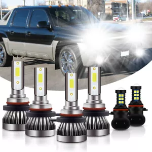 Kit de bombillas antiniebla de faros LED para Chevrolet Avalanche 1500 2500 2002-2005 - Imagen 1 de 9