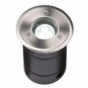 Knightsbridge Stainless Steel Drive Over Ground Light GU10 Bulb IP67 - WGULEN - Picture 1 of 1