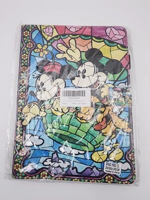 Mickey & Minnie Mouse Mosaic Art iPad Pro 11 Case New - Image 1 of 4