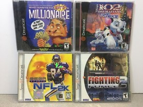 SEGA Dreamast Game lot bundle ( 4 ) new / sealed