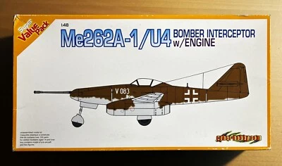 CYBER-HOBBY (DRAGON) 5567 - Me262A-1/U4 BOMBER INTERCEPTOR w/ENGINE - 1/48 KIT - Immagine 1 di 4