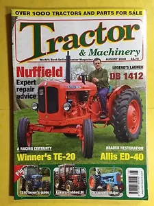 Traktor & Machinery - Legend's Launch DB 1412 - TE-20 - August 2009 - Imagen 1 de 4