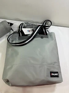 Pajar Grey Gym Bag With Water Holder New $95 MSRP Black Straps - Picture 1 of 6