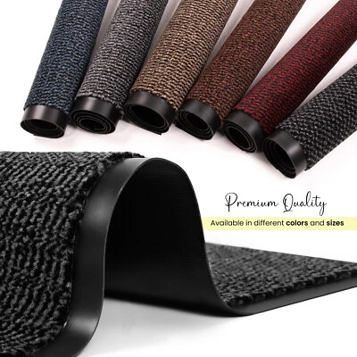 Heavy Duty Non Slip Barrier Door Mat Rubber Backing Kitchen Floor Entrance Mats - Image 1 of 4