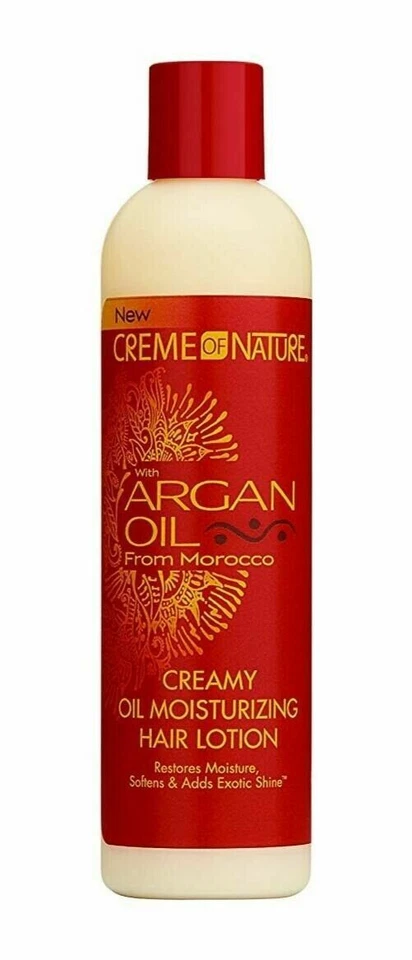 Creme of Nature Argan Oil Creamy OIL Moisturising Hair Lotion 8.45 FL OZ/250 ML