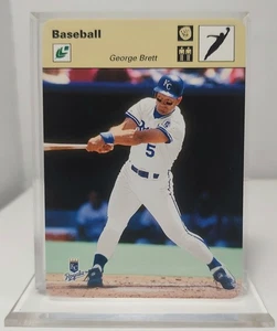 Leaf Donruss Playoff Sportscaster 2004 George Brett #16 KC Royals 15/15 - Imagen 1 de 2