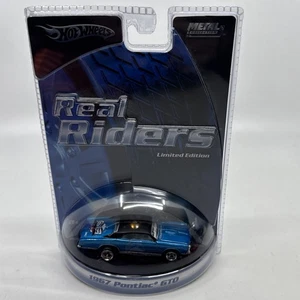 2005 HOT WHEELS 1967 PONTIAC GTO REAL RIDERS BLUE LIM ED Woodward DreamcruiseNIP - Picture 1 of 4