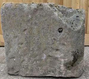 SUPERB ANTIQUE 18TH CENTURY STONE WATER PUMP TROUGH GARDEN FEATURE PLANTER - Picture 1 of 18