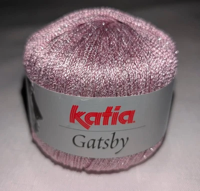 Hilo Katia Gatsby Color 21 Tinte #44634 Rosa 129 yardas/50 gramos Foto 1 de 4