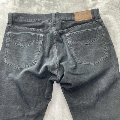 RRL Ralph Lauren Pants Men size 32x30 double RL corduroy cotton black 5 pocket - Image 1 of 4