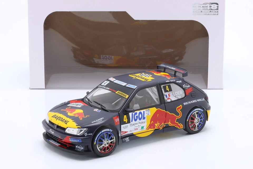 Peugeot 306 Maxi #4 6th Rallye Mont-Blanc 2021 Loeb, Elena 1:18 Solido - Bild 1 von 1