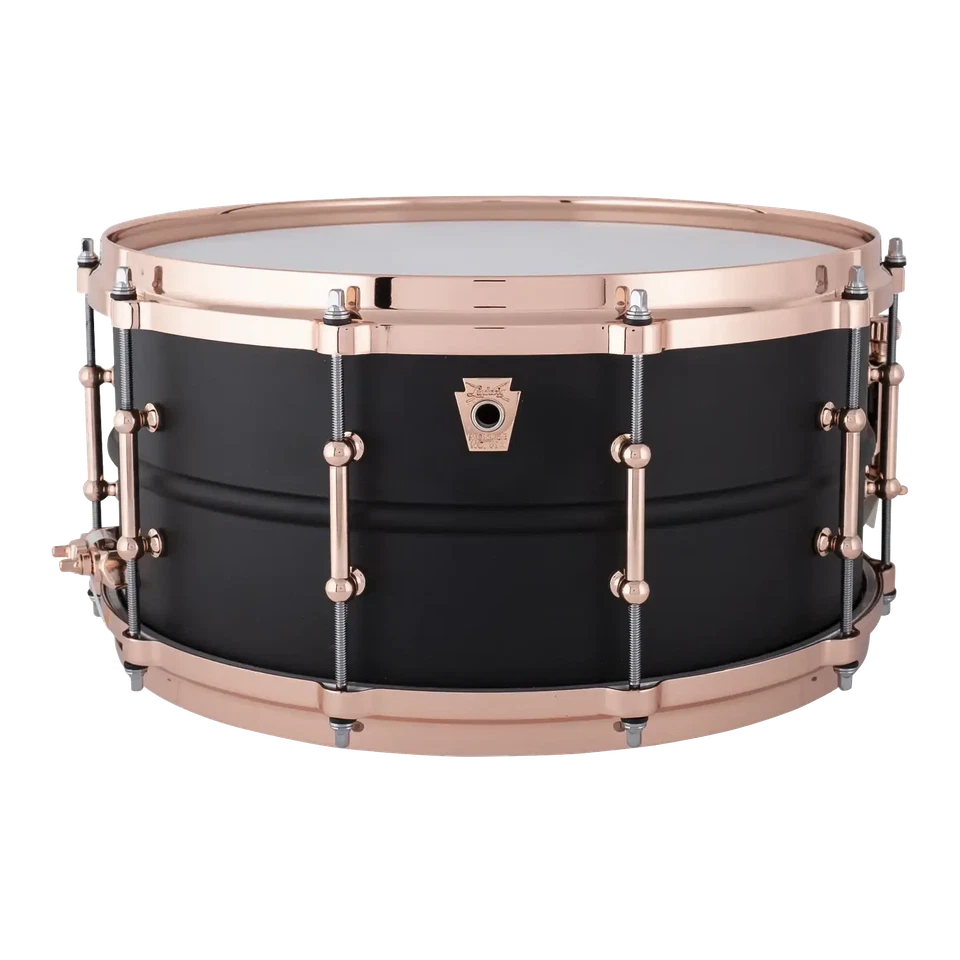 Ludwig LB427TDC Black Beauty "Hot Rod" Snare Drum 14x6.5