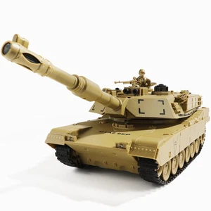 Ferngesteuerter Panzer, US M1A2 Abrams RC Army Panzer Spielzeug, 2,4Ghz 9-Kanal Milita... - Bild 1 von 9