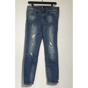 KUT From The Kloth Catherine Boyfriend Jeans Women 4 Blue Denim - Picture 1 of 4
