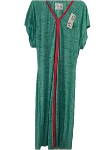 Maxi abito prendisole Pitusa Inca Abaya come nuovo copricostume da spiaggia viaggio estate - Foto 1 di 7