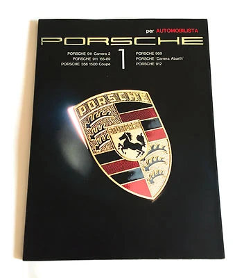 PORSCHE 1 per AUTOMOBILISTA JAPAN PHOTO BOOK 911 Carrera 2 356 1500 Coupe B01 - Image 1 of 4