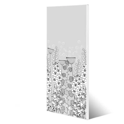 banjado Magnettafel 30x75cm Memoboard Metall Pinnwand Küche Wegesrand magnetisch - Bild 1 von 4