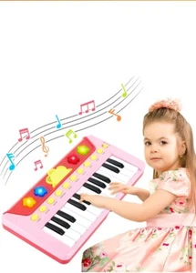 BAOLI 24 Tasti Tastiera Pianoforte per Bambini, Multifunzione Portatile Elettronica... - Foto 1 di 7
