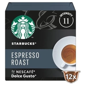 STARBUCKS Dark Espresso Roast Coffee Pods by NESCAFE Dolce Gusto - Picture 1 of 1