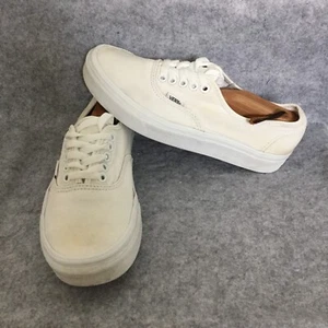 Vans Authentic Low Top Canvas Shoes, Men's 7/Women's 8.5 (Triple White) - Picture 1 of 8