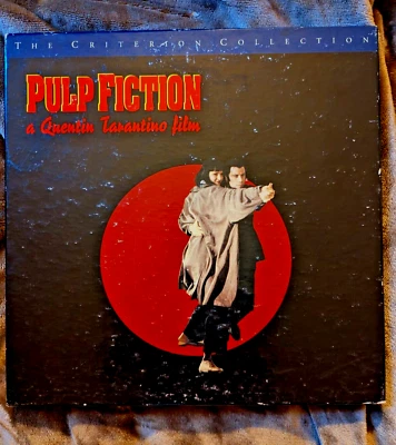 Pulp Fiction - The Criterion Collection Laserdisc - Rare!  Great Bonus Features! - Image 1 of 4