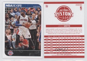 2014-15 NBA Hoops Red Back Josh Smith #77