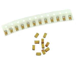 50x Tantal Kondensator SMD A 1,5µF 10V 125°C 3,2x1,6mm AVX TAJA155M010R 1,5uF - Picture 1 of 1