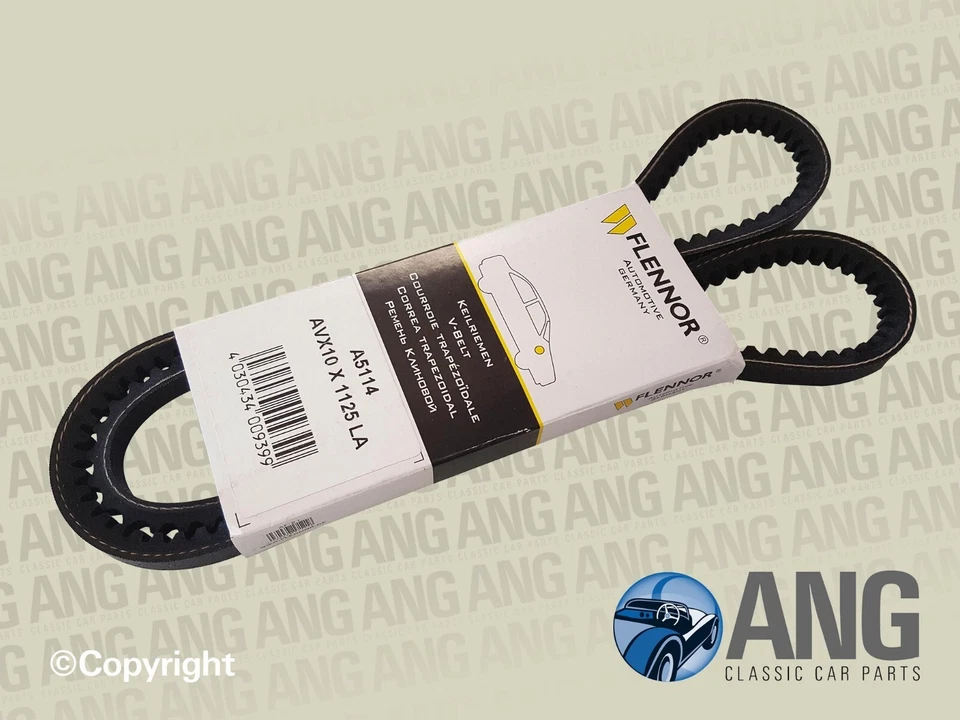 AUSTIN HEALEY 3000 MkII & III BN7-BJ8 '59-'68 FAN BELT GCB11125 - Imagem 1 de 1