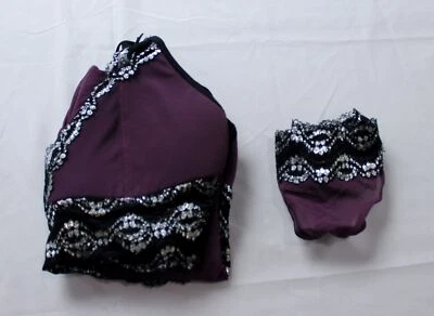 Conjunto de lencería Babydoll Yandy Mad About You para mujer AN3 malva/negro mediano nuevo con etiquetas Foto 1 de 4