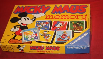 Ravensburger - Micky Maus Memory - Vintage 1980 - Disney  - sehr guter Zustand - Bild 1 von 4