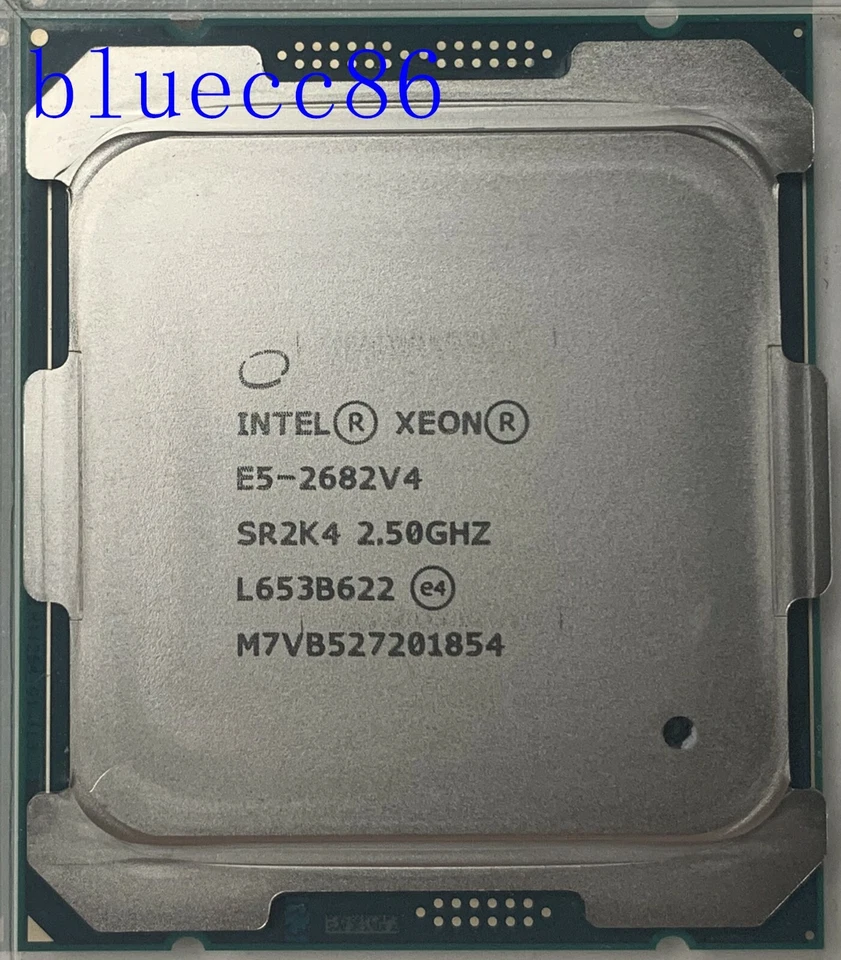 Intel Xeon E5-2682 V4 SR2K4 2.5GHz 16-Core 32T Socket 2011-3 CPU Processor - Image 1 of 1