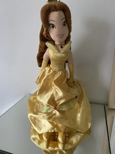 Offizieller Disney Store seltene Belle Die Schöne und das Biest Plüschpuppe 21 Zoll - Bild 1 von 8