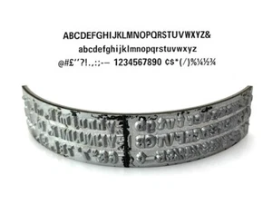 No.1120-12A Univers Bold Type Shuttle for Varityper Typewriter Hammond - Picture 1 of 1