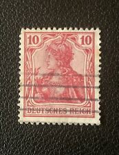 Briefmarke „Deutsches Reich, Germania, 10 Pfennig“