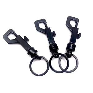 PeavyTailor 3 Pcs Swivel Snap Bolt Keychain Clips Keychain Hooks with Key Rings. - Picture 1 of 11