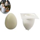 Handmade Diy Craft Soap Making Egg Candle Molds Silicone Mould 3D Art Wax Mold