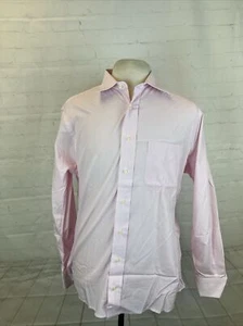 Vineyard Vines Men's White & Pink Striped Cotton Dress Shirt 16 - 34 $118 - Picture 1 of 10