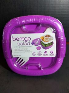 NEW Bentgo Salad BPA-Free Lunch Container Large 54-oz Salad Bowl, 4-Compartment