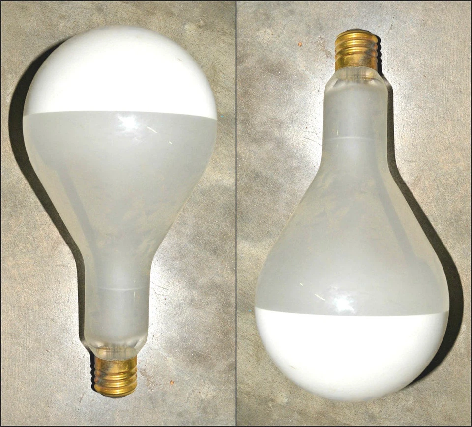 2-PK 1000/SBIF Silver Bowl Inside Frost 1000W 120V Mogul E39 PS52 NEW 313387 - Image 1 of 3