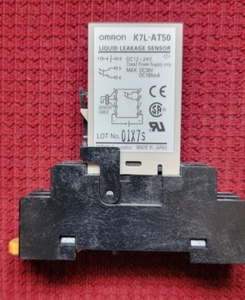 Omron Liquid Leak Leakage detect controller K7L-AT50 w/ DIN Mount terminal blk - Picture 1 of 4