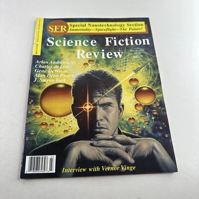 Science Fiction Review Magazine March 1992 Vernon Vinge Interview - Image 1 of 3