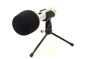 Audio-Technica ATR2100-USB Podcast Microphone Stand And Pop Filter - Picture 1 of 5